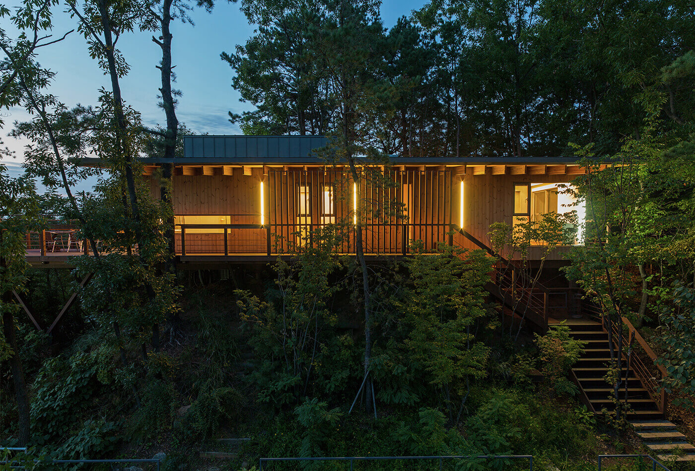 Lunawood Sohosun ecofriendly wooden house in South Korea Lunawood