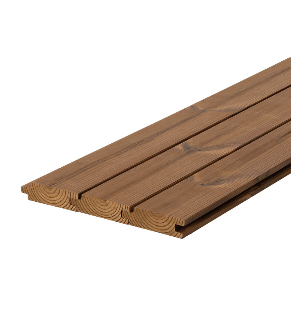 Luna Panel System 1x3 - A premium Thermowood cladding - Lunawood