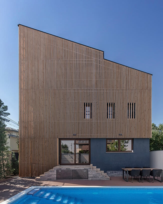 OTP Residence_romania_Lunawood Thermowood facade
