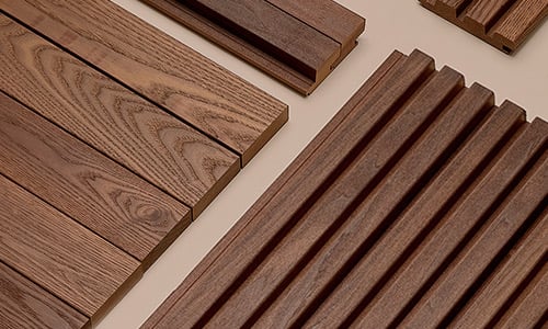 Luna Duple 6/4x6 3D panel of Nordic wood - Lunawood