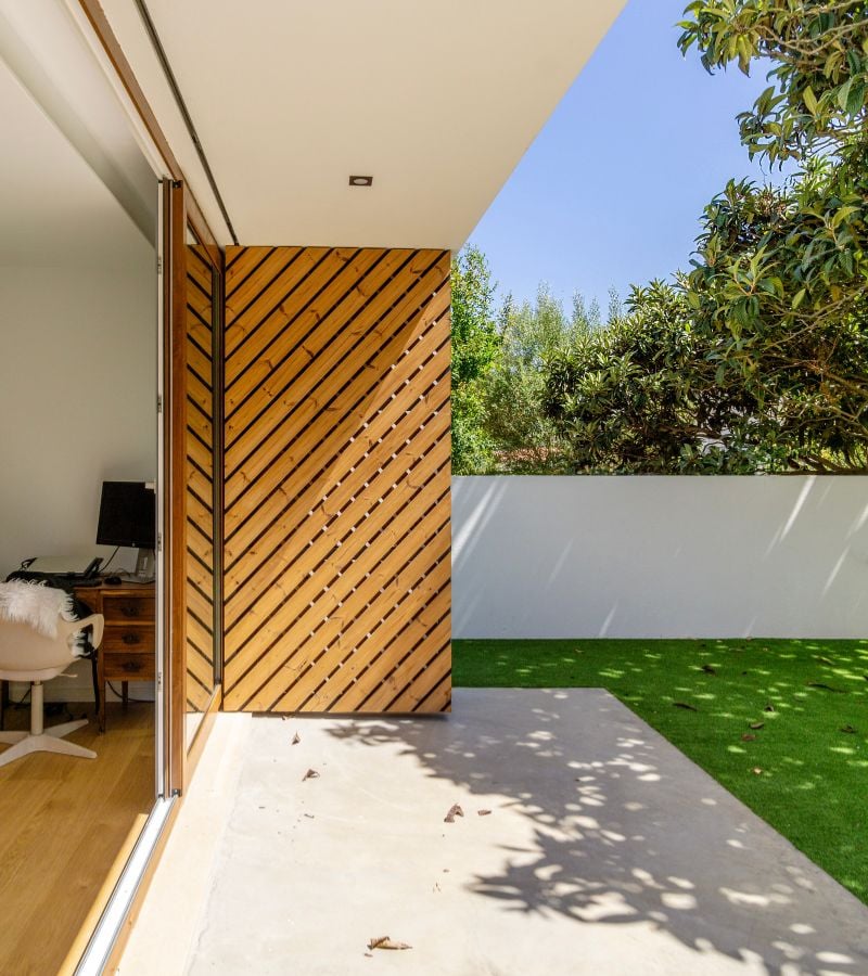 Casa do Poco in Portugal with Lunawood Thermowood facade