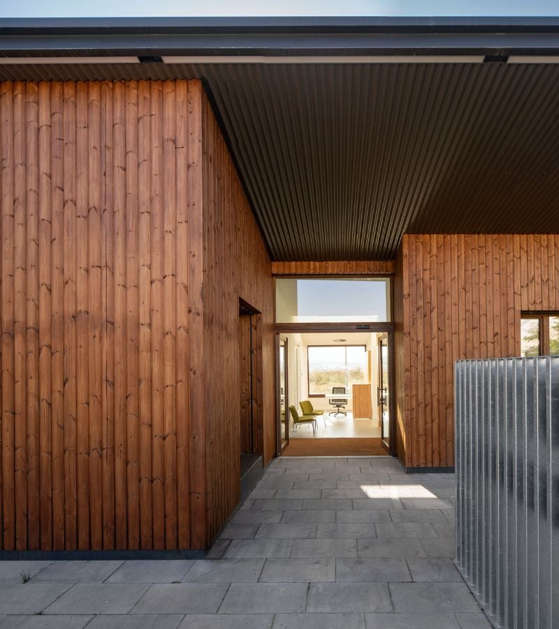 Day Care Center in Spain with Lunawood Thermowood cladding