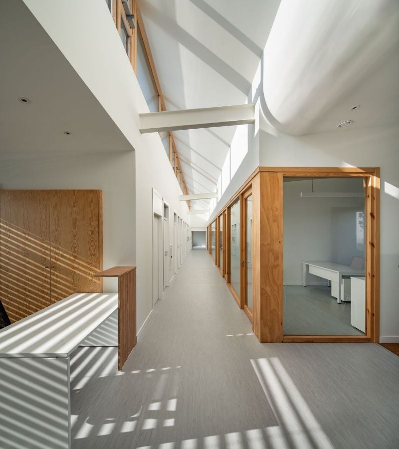 Day Care Center in Spain with Lunawood Thermowood cladding